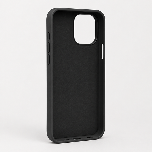Black Luxury Silicone iPhone Case
