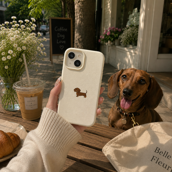 Cute Dachshund iPhone Case