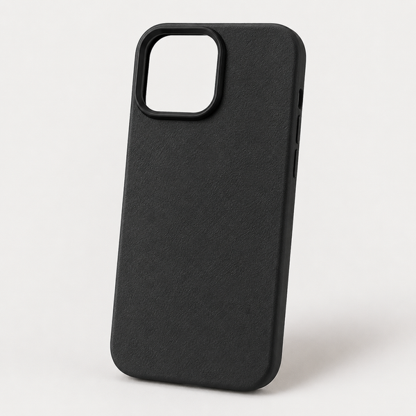 Black Luxury Silicone iPhone Case